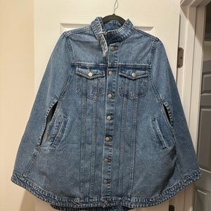 Zara DENIM CAPE